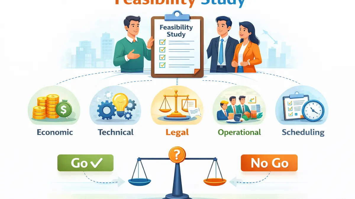 Feasibility Study: Complete Framework, Step-by-Step Method and Operational Template to Secure Your Project in 2026