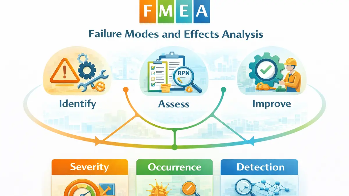 FMEA: Complete Guide to Risk Analysis, Failure Prioritization and Process Reliability in 2026