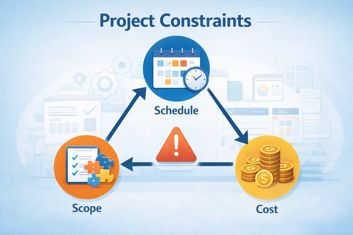 Project Constraints in 2026: Master Scope, Time, Cost, Quality, Resources, and Risk to Deliver Without Drift