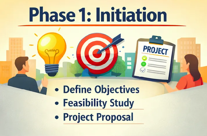 Phase d’initiation - vision, faisabilité et charte de projet