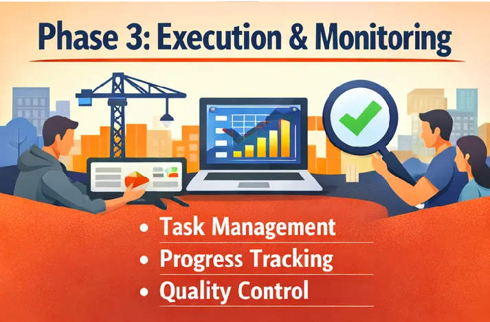 Phase d’exécution et suivi - KPIs, reporting et gestion des risques
