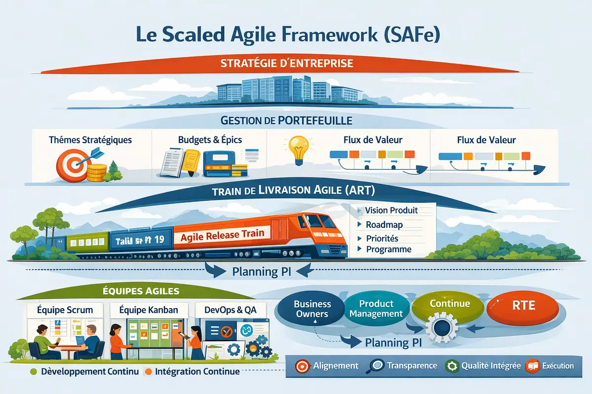 Scaled Agile Framework (SAFe): Understanding and Implementing Agile at Scale in 2026
