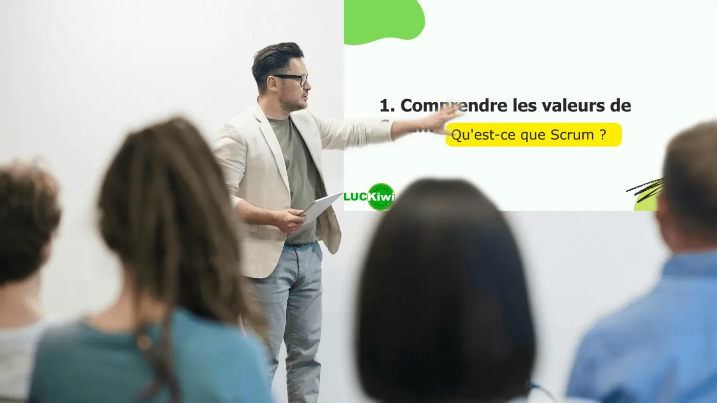 Interface LUCKiwi - Solution complète de gestion de projet avec Gantt, Kanban et tableaux de bord