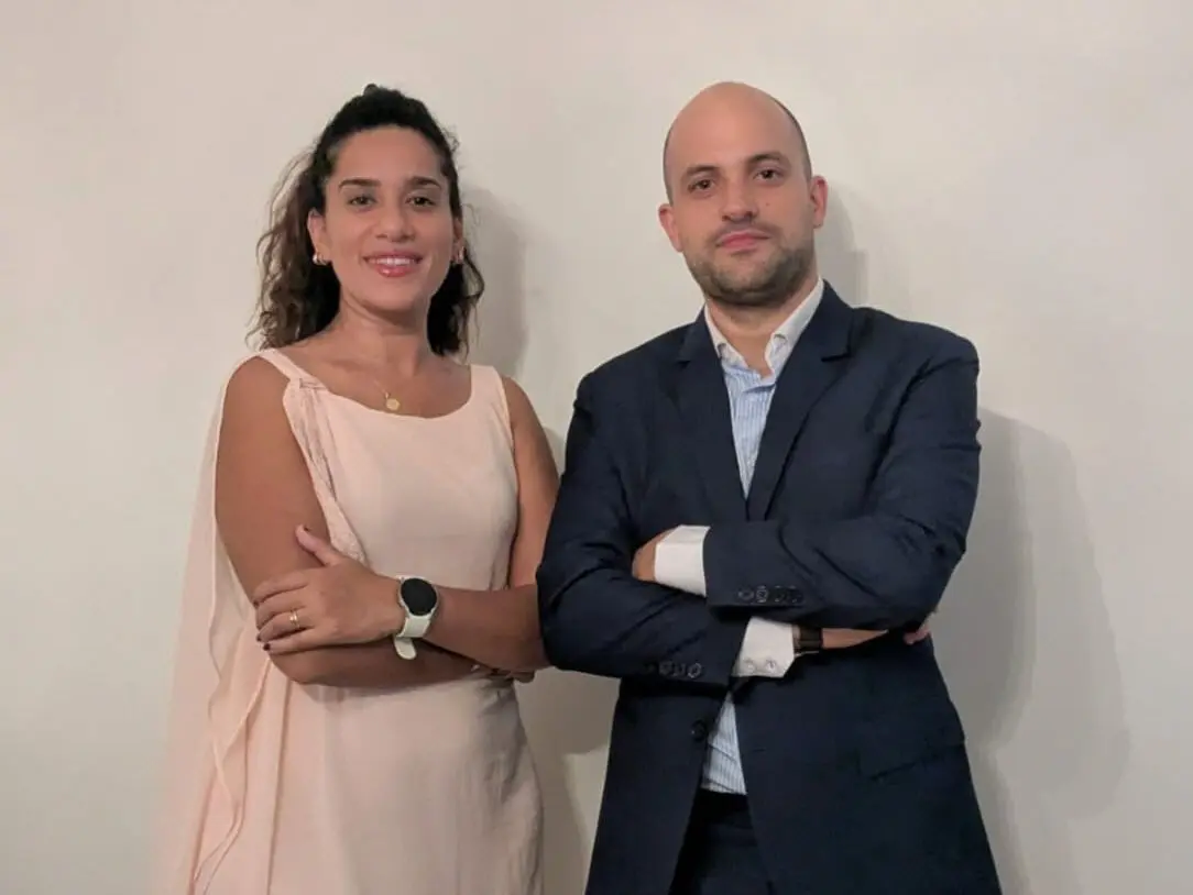 Sara Moudrik Horn and Ferdinand Horn — Co-founders of LUCKiwi