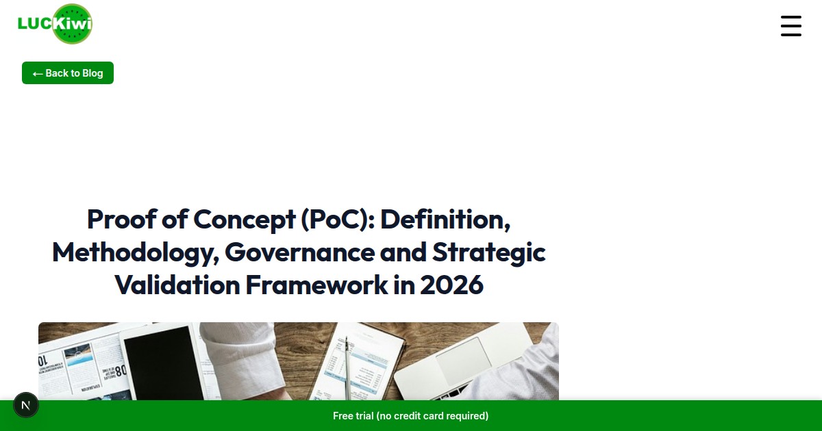 Valid Poc Examples Proof of Concept (PoC): Definition, Methodology, Governance and ...